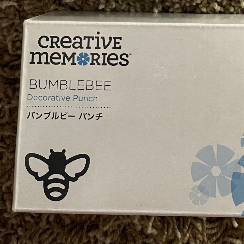 Creative Memories Bumblebee Decorative Punch
